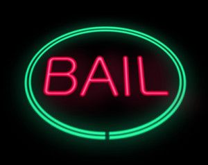 Bail sign.